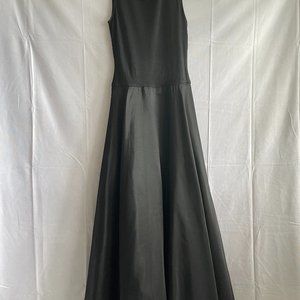 LS COLLECTIONS black dress A- line style formal cocktail dress Women's size 4